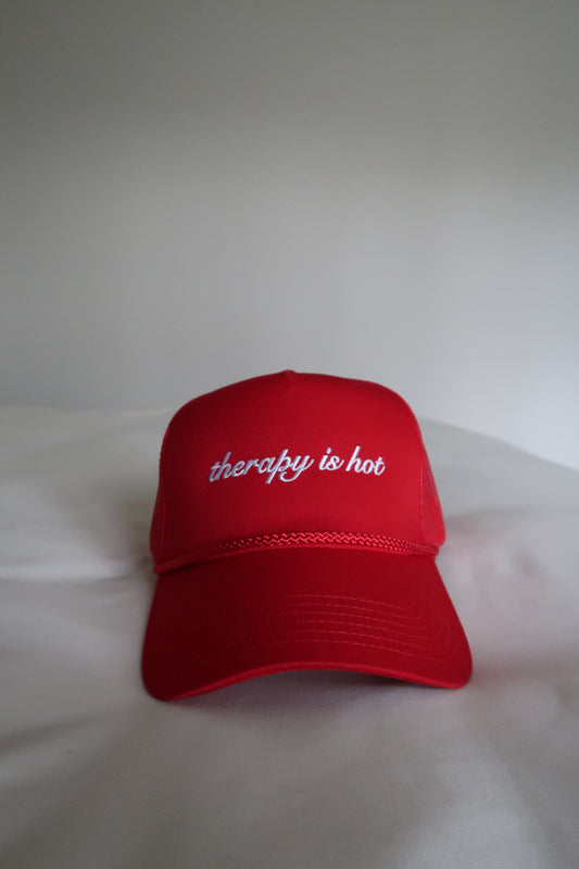 therapy is hot cherry trucker