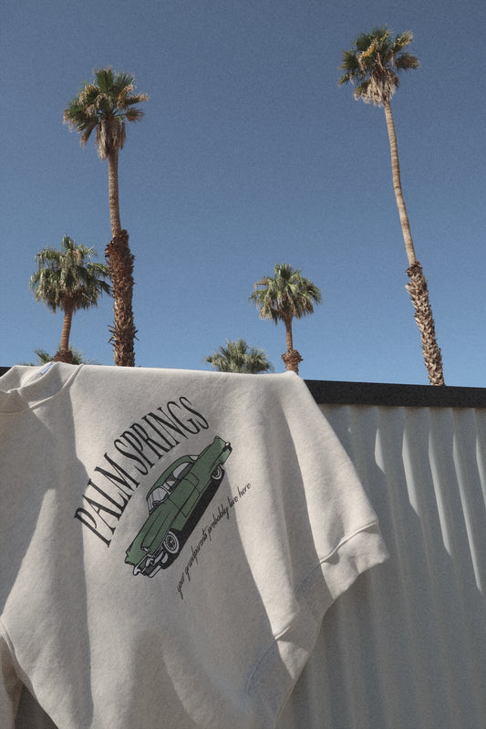 vintage car crewneck