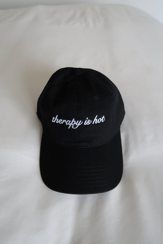 therapy is hot baseball cap