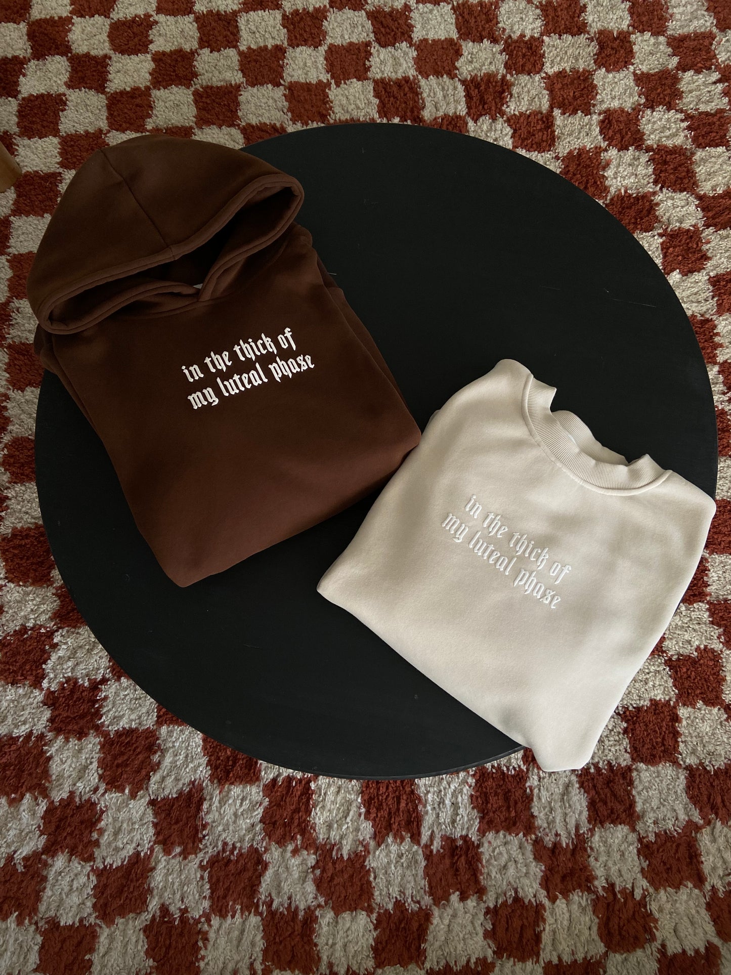 luteal phase crewneck