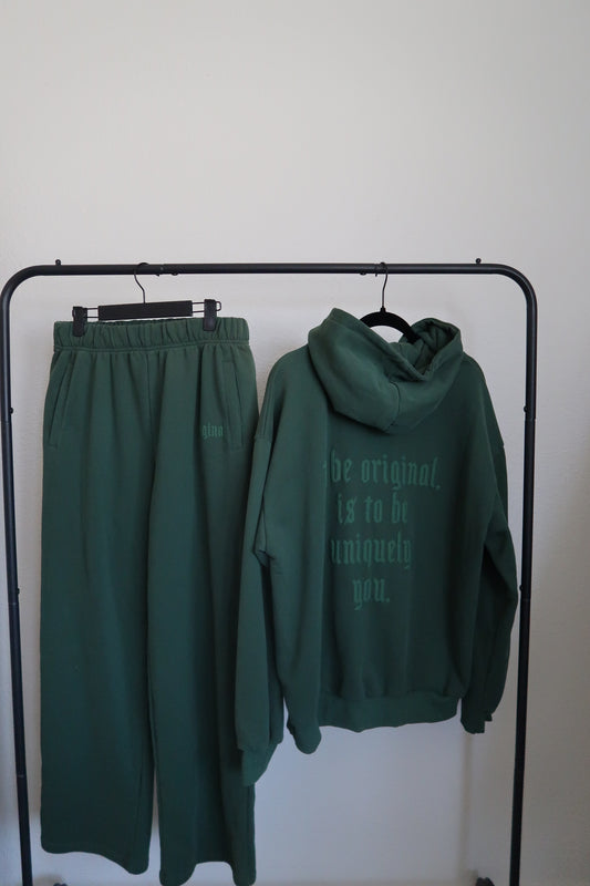 everyday hoodie - green